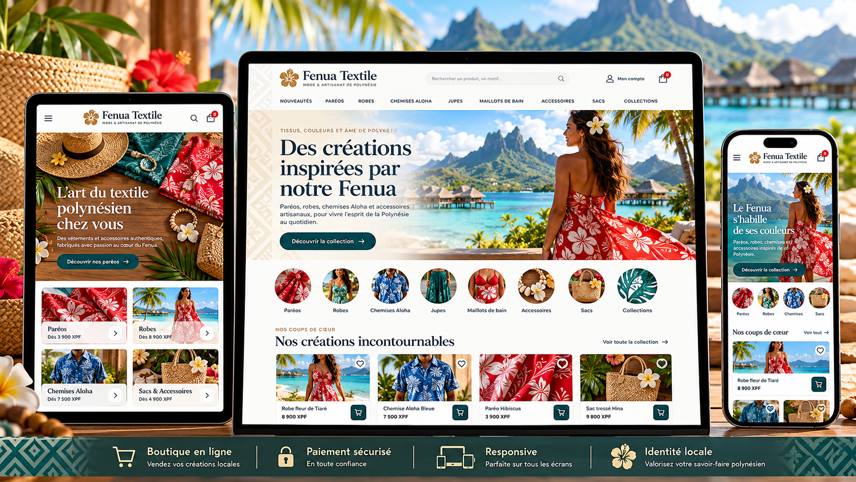 Illustration du service E-commerce